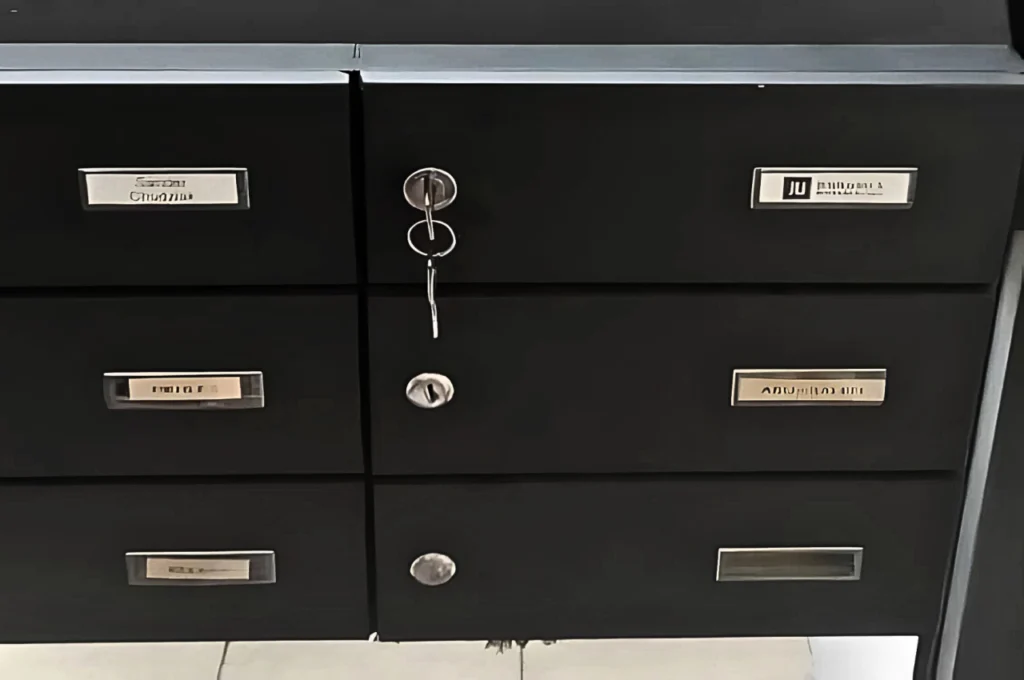 Briefkastenöffnung in dortsen