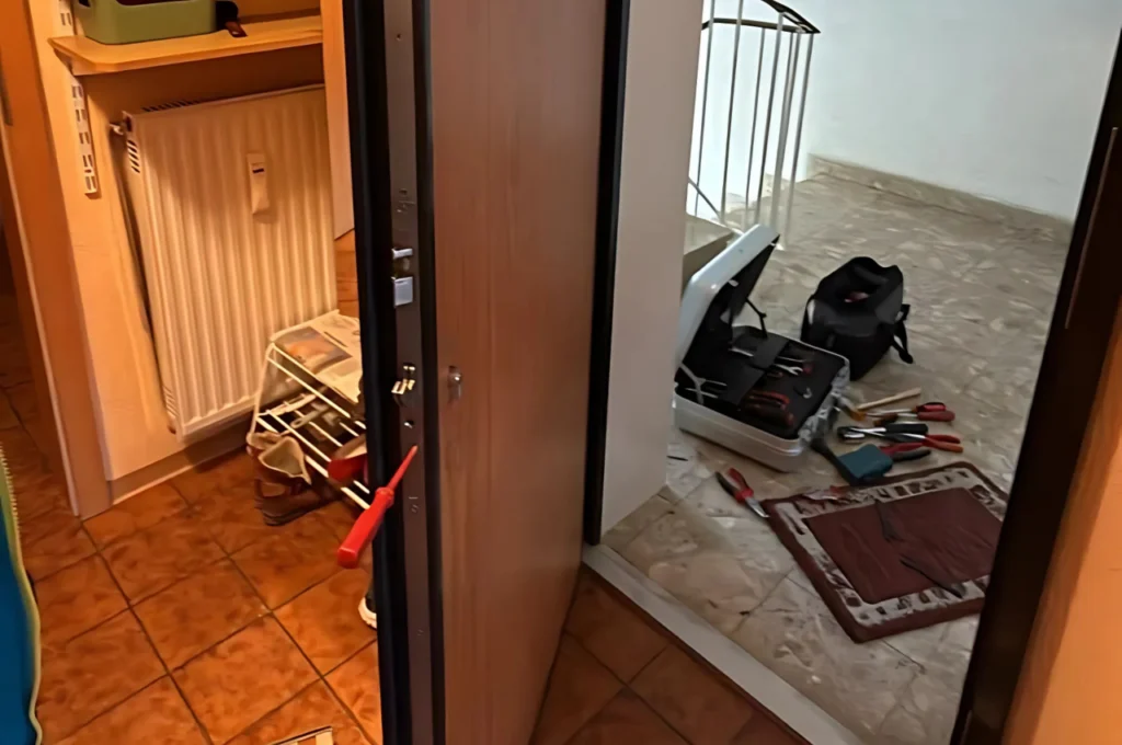 Türöffnung in dortsen